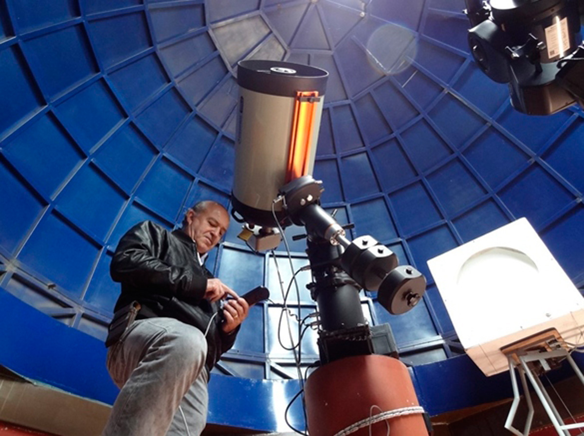EL TELESCOPIO M&Aacute;S POPTENTE DE COLOMBIA