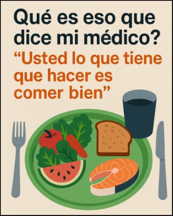 Cu&aacute;ndo el m&eacute;dico dice    coma bien   : &iquest;qu&eacute; significa realmente?