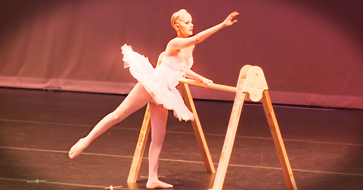 A Brain Tumor Left This Ballerina Blind, But That Didn't Stop Her From Taking The Stage