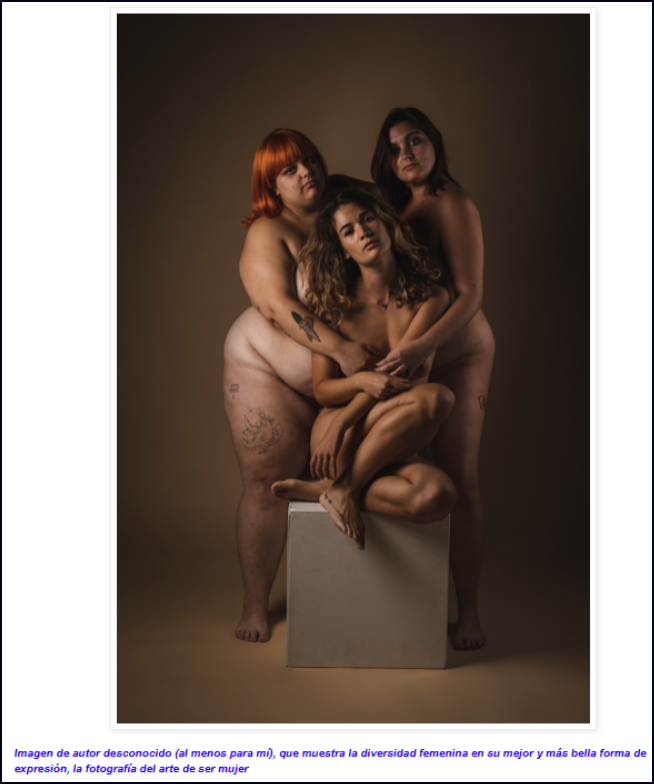  Diversidad femenina