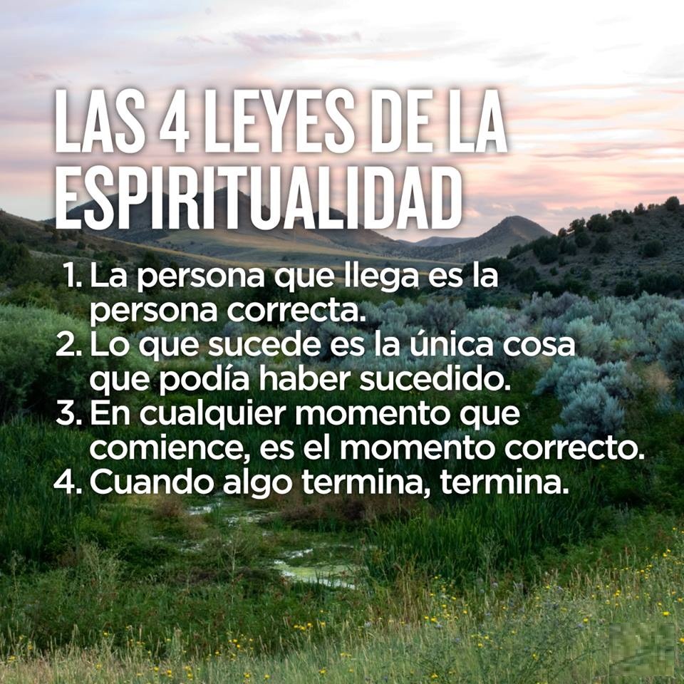  En la India se ense&ntilde;an las "cuatro leyes de la espiritualidad".: