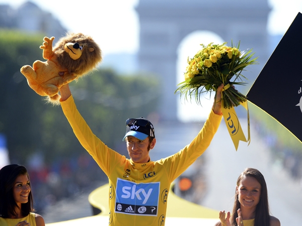 Bradley Wiggins, el primer brit&aacute;nico en ganar el Tour de Francia