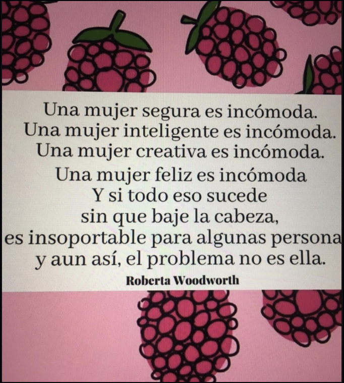 Una mujer