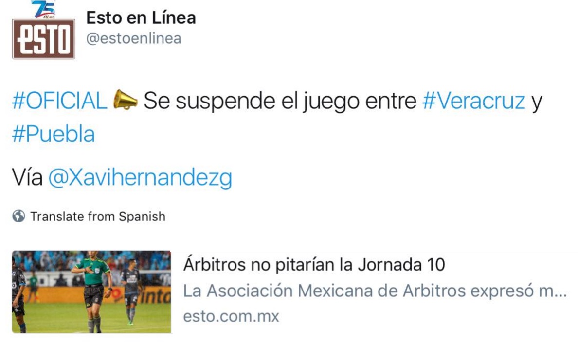 &Aacute;rbitros deciden no pitar la fecha 10 haber quien le paga
