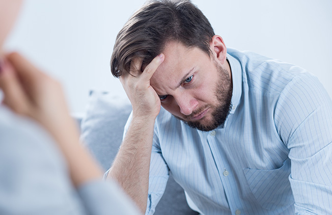 Por qu&eacute; se deprimen los hombres 