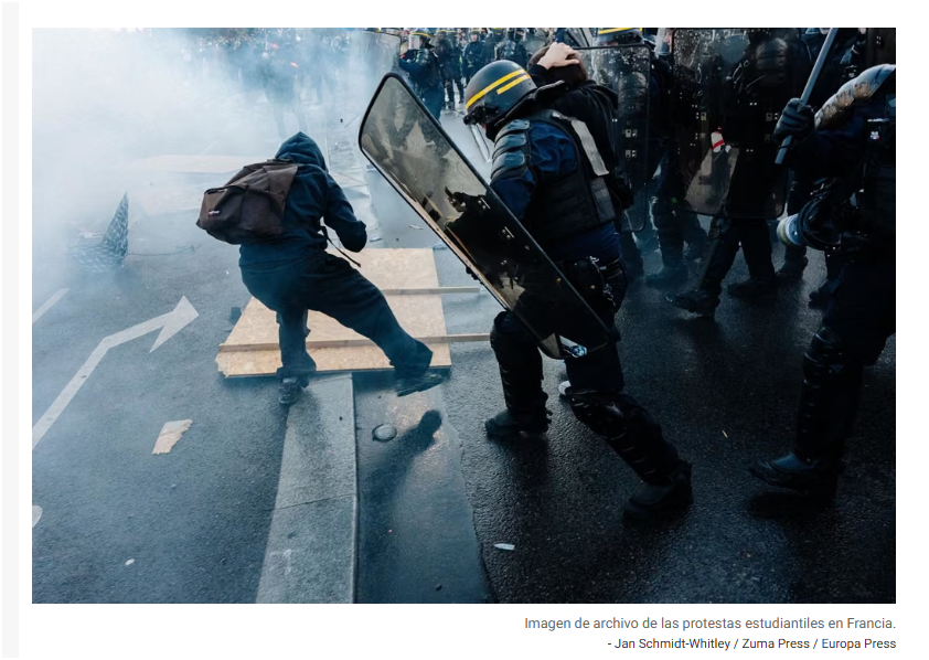  FRANCIA EN PIE: EL GRITO DE UNA GENERACI&Oacute;N DESENCANTADA