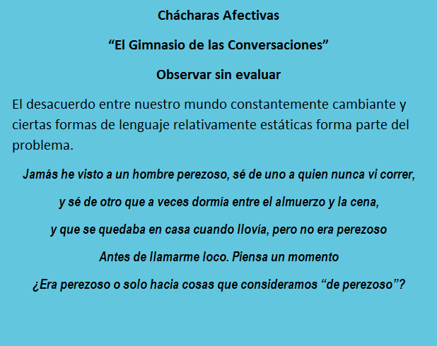 Ch&aacute;charas Afectivas