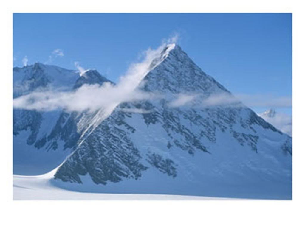 El derretimiento de los glaciares en la Ant&aacute;rtida est&aacute;n dejando ver pir&aacute;mides