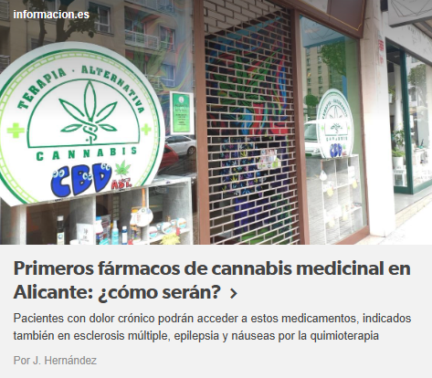 Llegan los primeros f&aacute;rmacos de cannabis medicinal