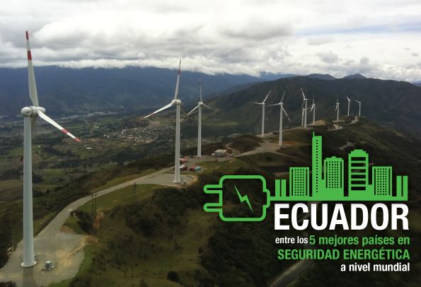 Ecuador entre los 5 mejores pa&iacute;ses en seguridad energ&eacute;tica en el mundo