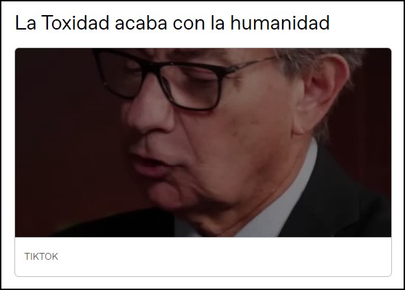  Toxidad ambiental y alimentaria