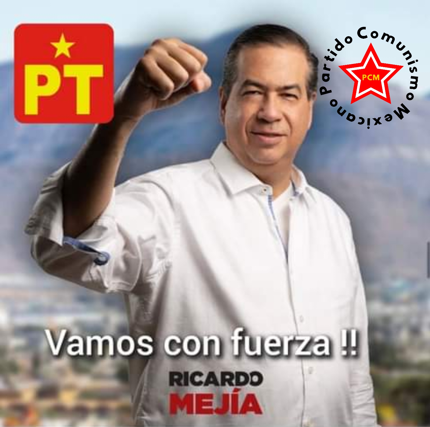 La opci&oacute;n de lucha nunca es negociable y claudicable, el espaldarazo de Lopeztiana a Mejia Berdeja