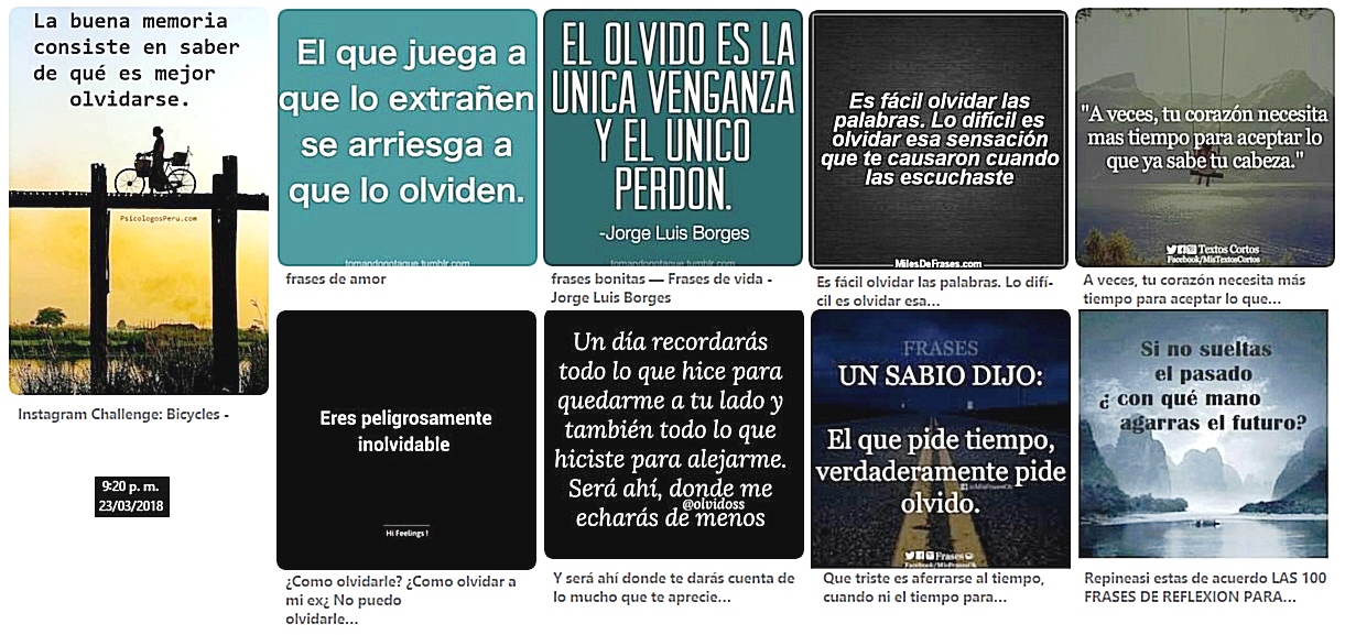 Cosas se han olvidado...