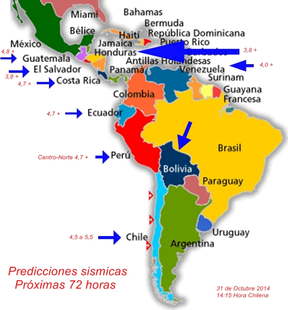 Ps&iacute;quico Argentino predice sismos para Centro Am&eacute;rica 