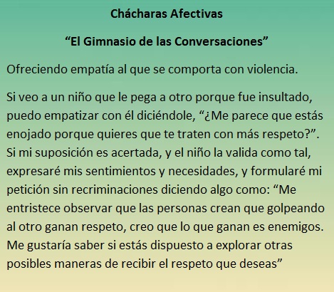Ch&aacute;charas Afectivas