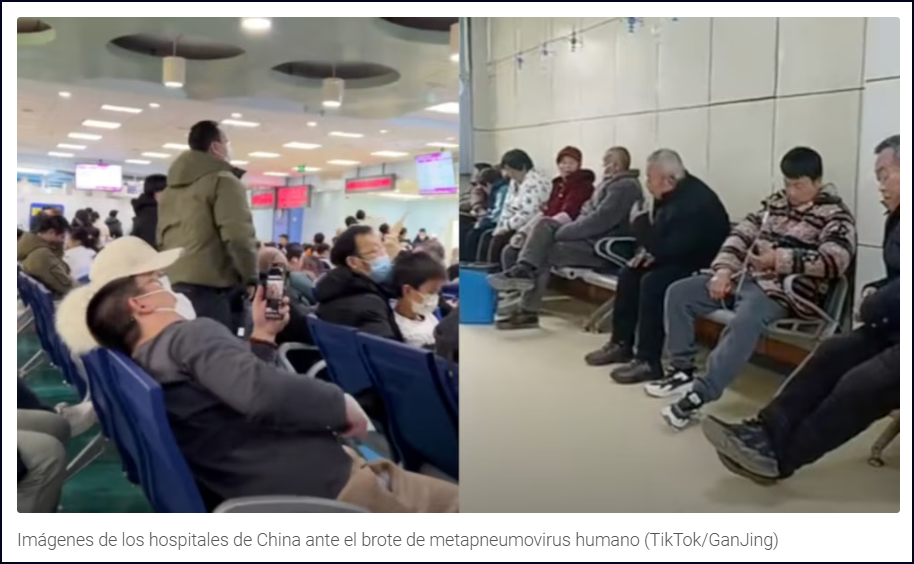 Llega el metapneumovirus humano el cual colapsa los hospitales en China