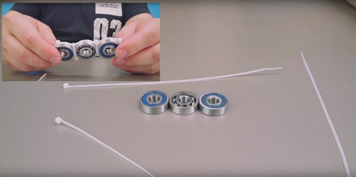 Spinner Casero con rulemanes o rodamientos
