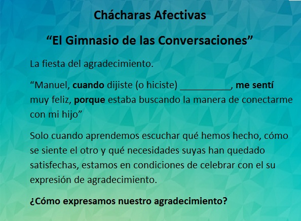 Ch&aacute;charas Afectivas