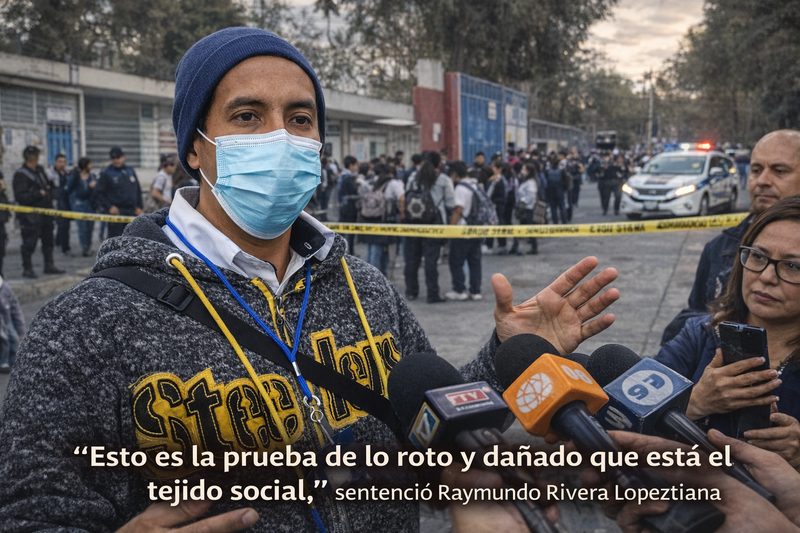 No podemos normalizar la violencia entre adolescentes como si fuera parte de la cotidianidad