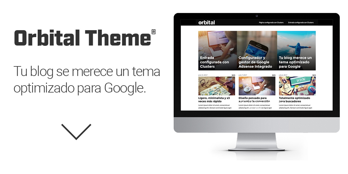 La mejor Plantilla de Wordpress Orbital Theme