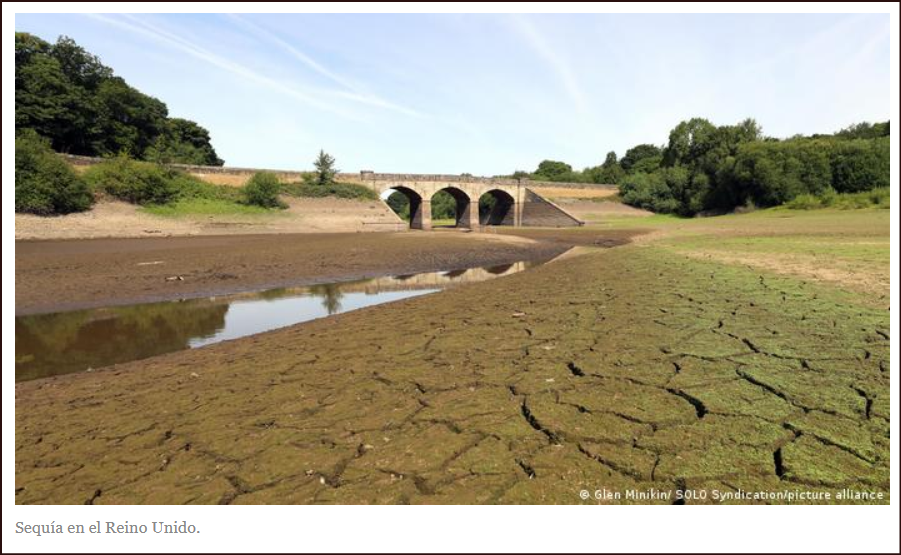  Graves s&iacute;ntomas del Cambio Clim&aacute;tico: Europa se quema, Europa se seca