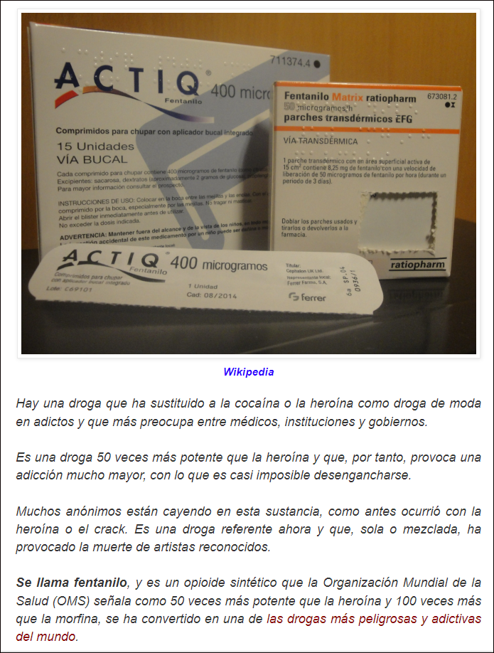  Esa droga legal que mata a an&oacute;nimos y famosos