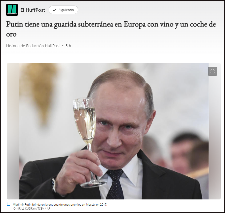  Putin siempre nos sorprende