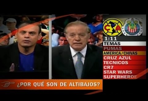 Joserra y Faitelson se la Pelaron con su pronostico Chivas Perdio