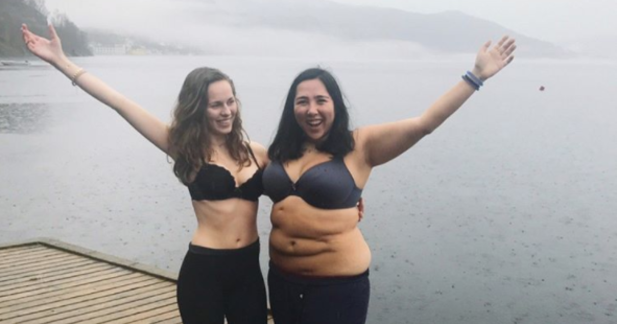 #BodyPositive: "Cuando est&aacute;s alrededor de la gente adecuada, NUNCA te sentir&aacute;s como la amiga gorda"
