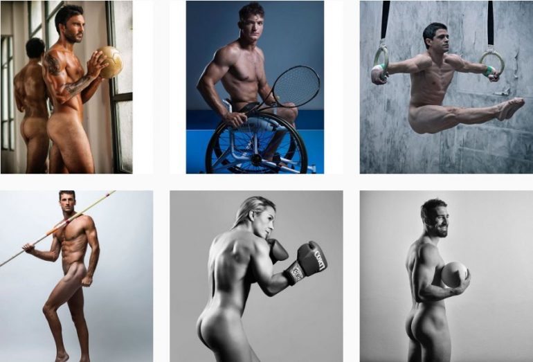 ATLETAS AL DESNUDO BAJO EL LENTE DE FOT&Oacute;GRAFO ARGENTINO