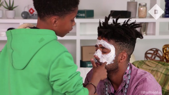 Kids give their dads stylish makeovers for Father's Day