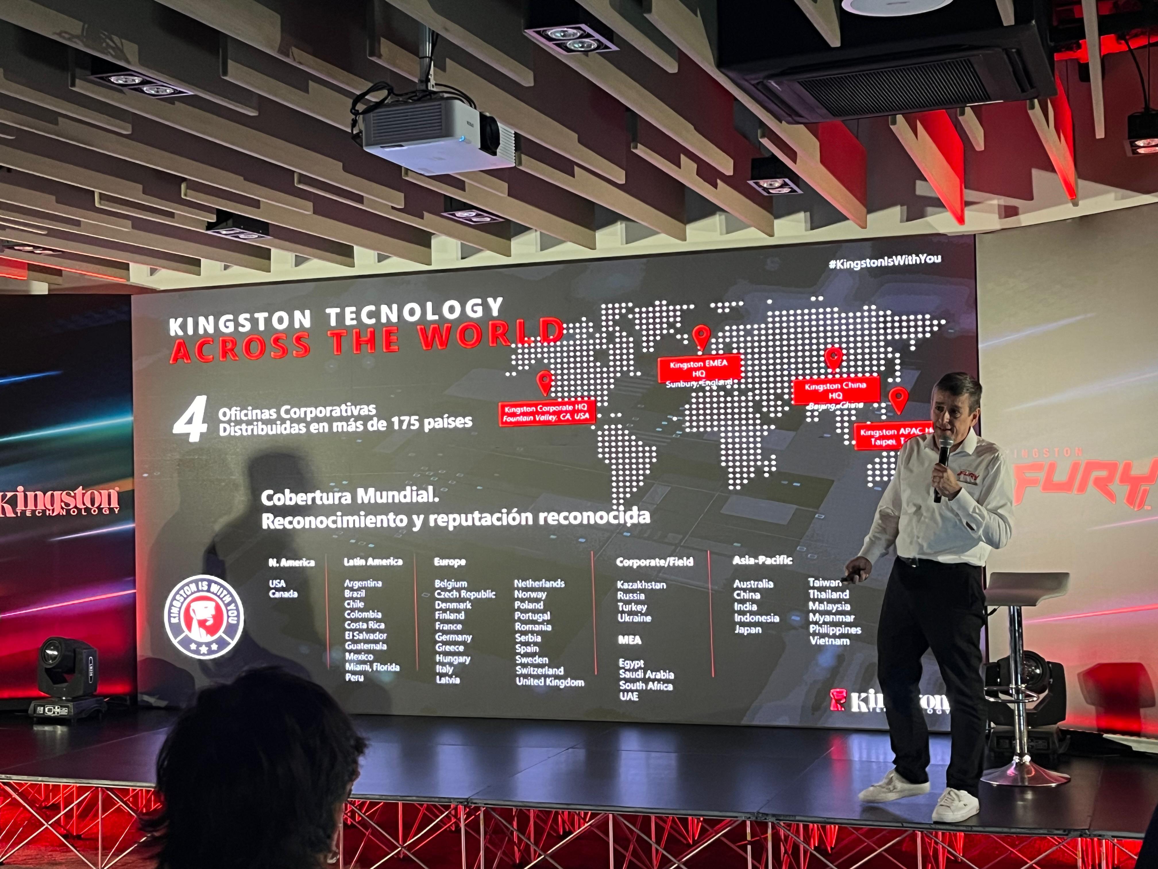 Kingston Technolgy se fortalece en Colombia con innovaci&oacute;n y compromiso