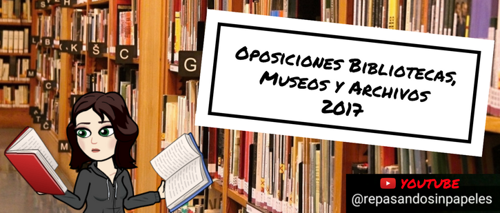 Convocatoria Ayudantes de Archivos, Bibliotecas y Museos: Especialidad de Archivos