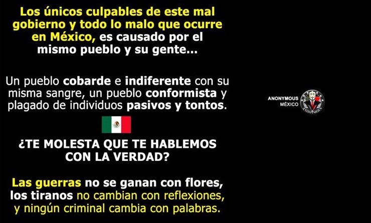 Cada pueblo es responsable del gobierno que tiene