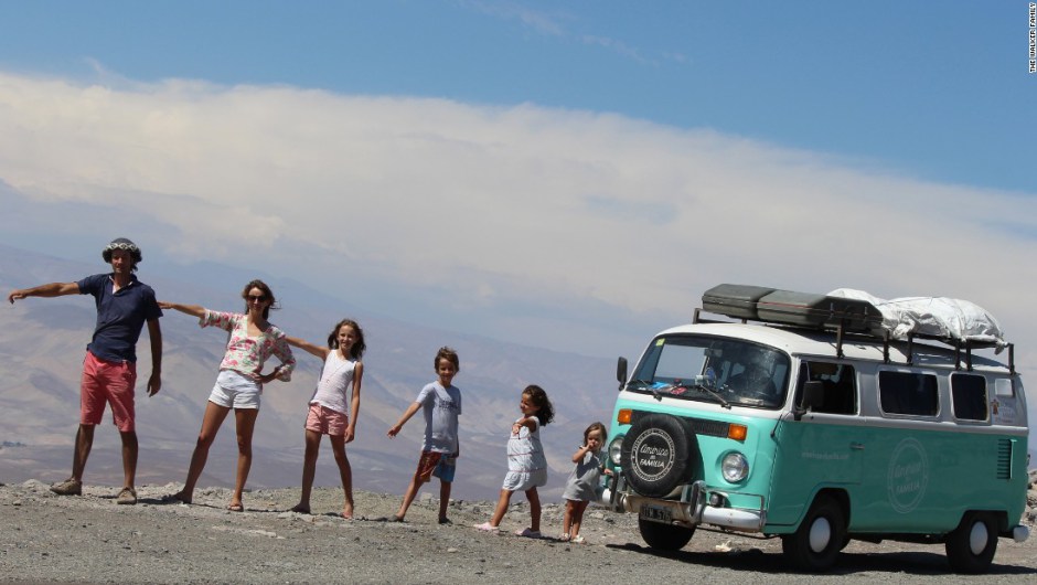 La familia que viaj&oacute; 20.000 km para ver al Papa