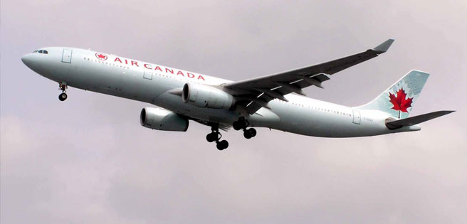 Desalojan avi&oacute;n con cuatro iran&iacute;es y un afgano que viajaba desde Caracas a Canad&aacute;