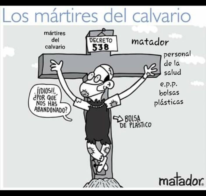 V&iacute;ctimas, no h&eacute;roes.