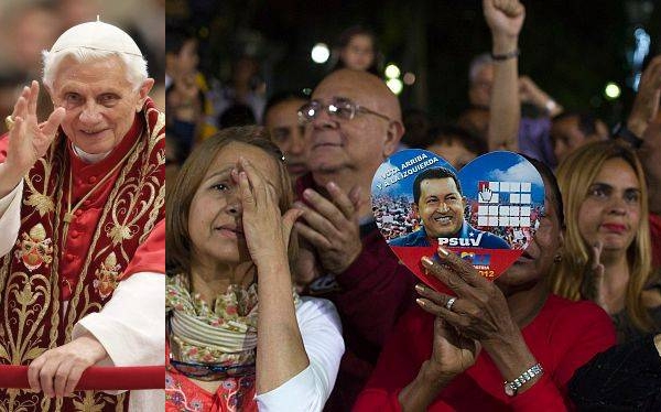 Benedicto XVI a venezolanos: "Tengan confianza, Dios los ayudar&aacute;"