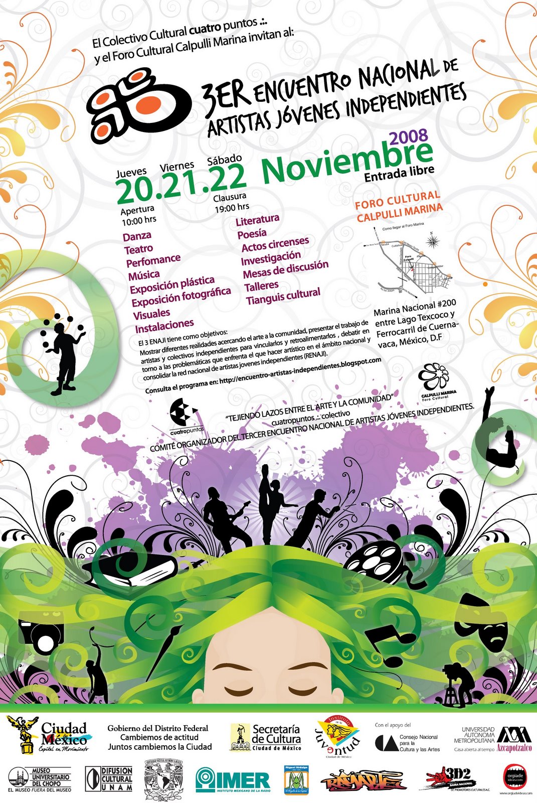Encuentro Nacional de Artistas J&oacute;venes Independientes