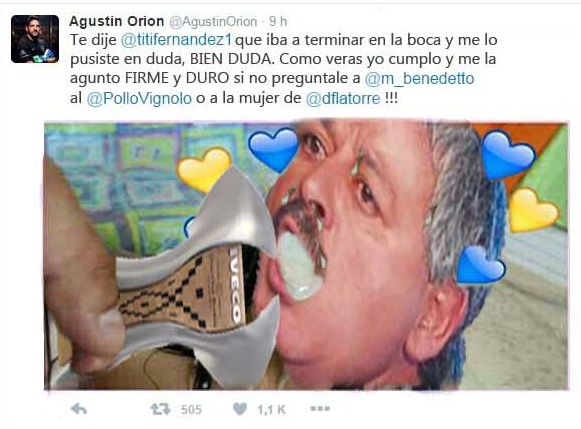 Esc&aacute;ndalo| Agust&iacute;n Orion: "Te dije que iba a acabar en la Boca"