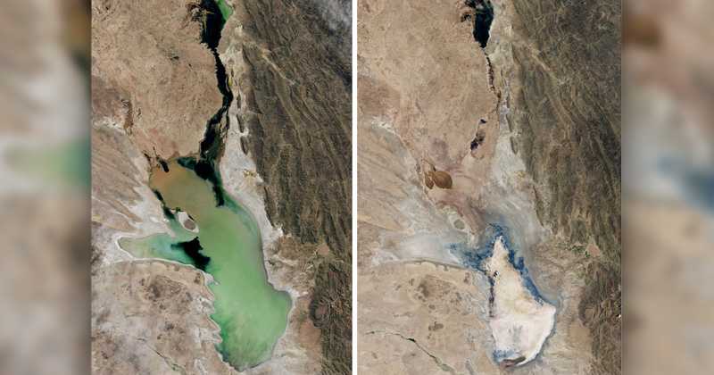  Bolivia: el Lago Popp&oacute; se convirti&oacute; en desierto