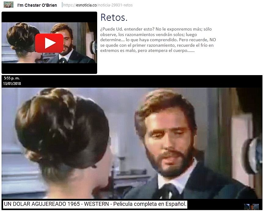Reencausando... lo que fue sacado de cauce