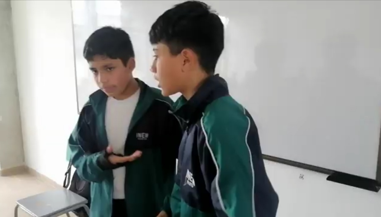 Los ni&ntilde;os genios del INEM DE Pasto. 