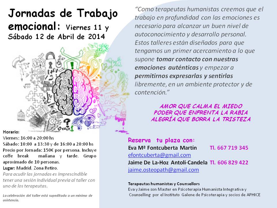 Jornadas de Trabajo Emocional