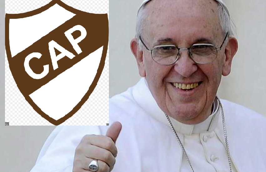 EL PAPA FRANCISCO ES DE "PLATENSE"...