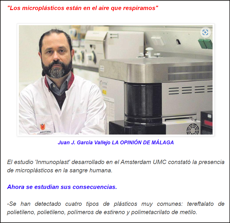  Los micropl&aacute;sticos: la nueva y gran amenaza para la supervivencia humana