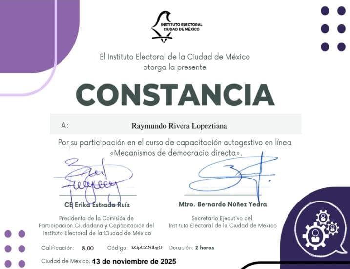 Los mecanismos de democracia directa existen para que el pueblo pueda decidir sin padrinos pol&iacute;ticos