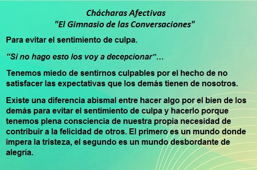 Ch&aacute;charas Afectivas
