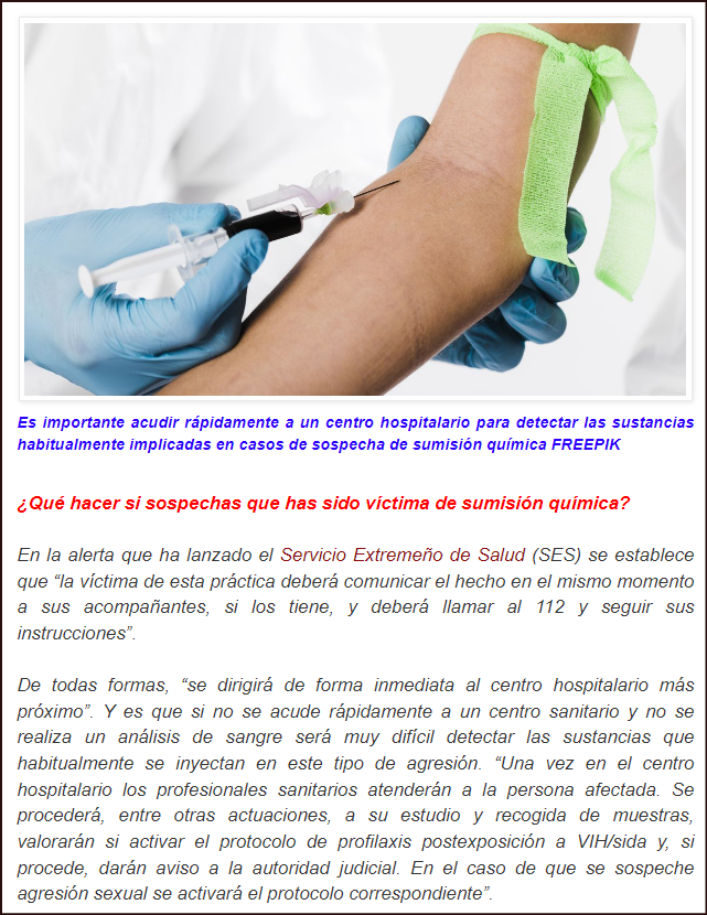  &iquest;Qu&eacute; es la sumisi&oacute;n qu&iacute;mica y qu&eacute; s&iacute;ntomas deben alertarte?