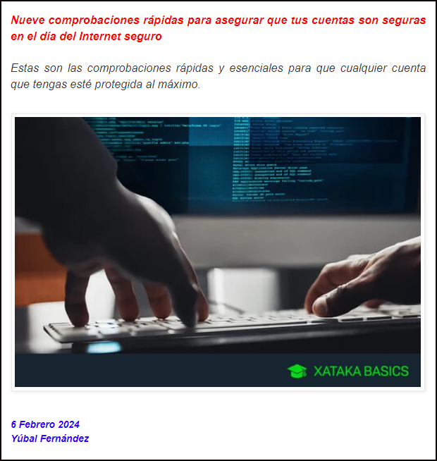  9 consejos para mantener tus cuentas-e seguras